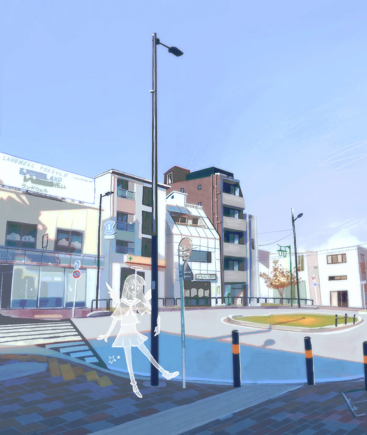 Ghost in town