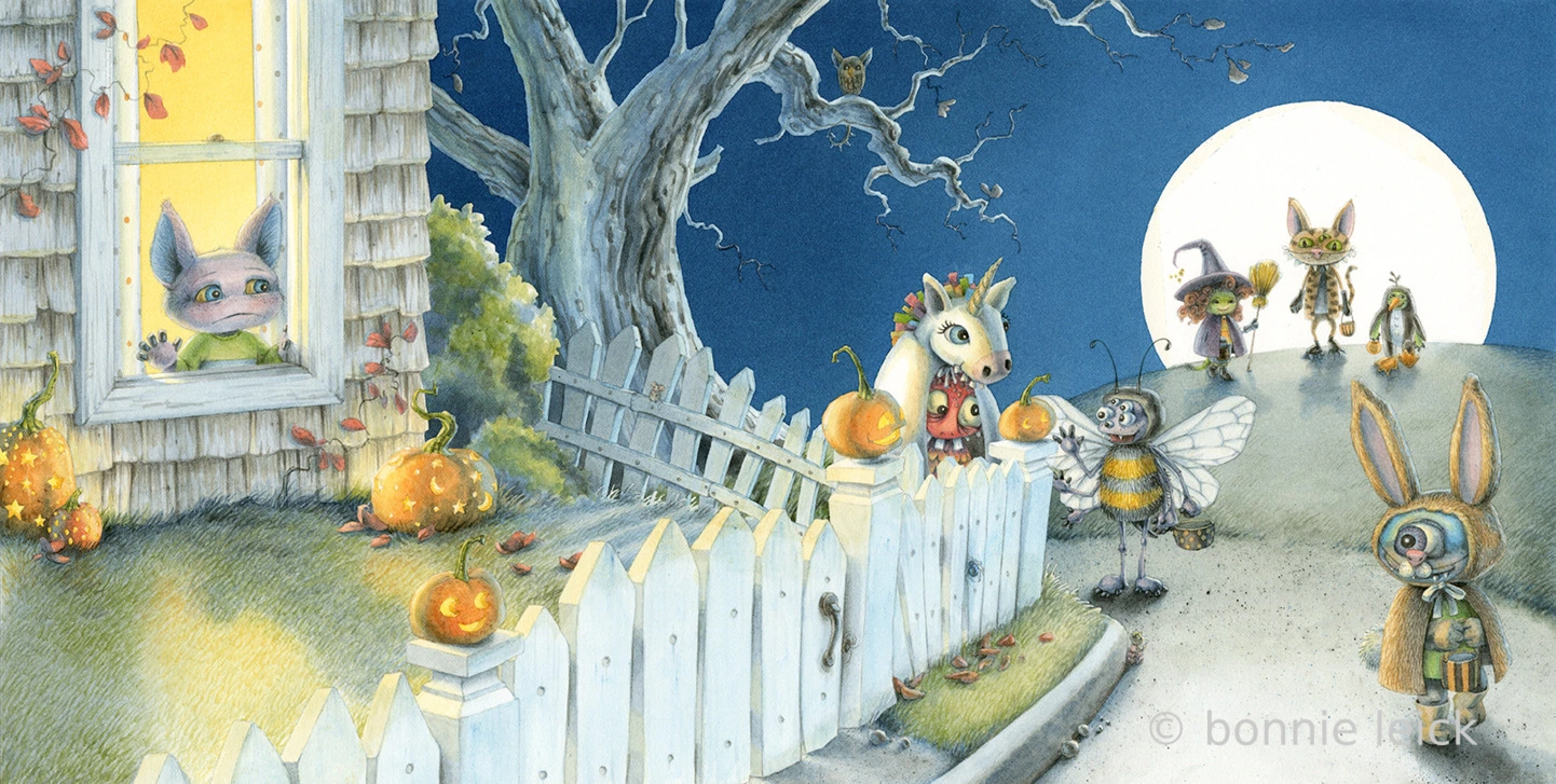 Artwork by Bonnie Leick