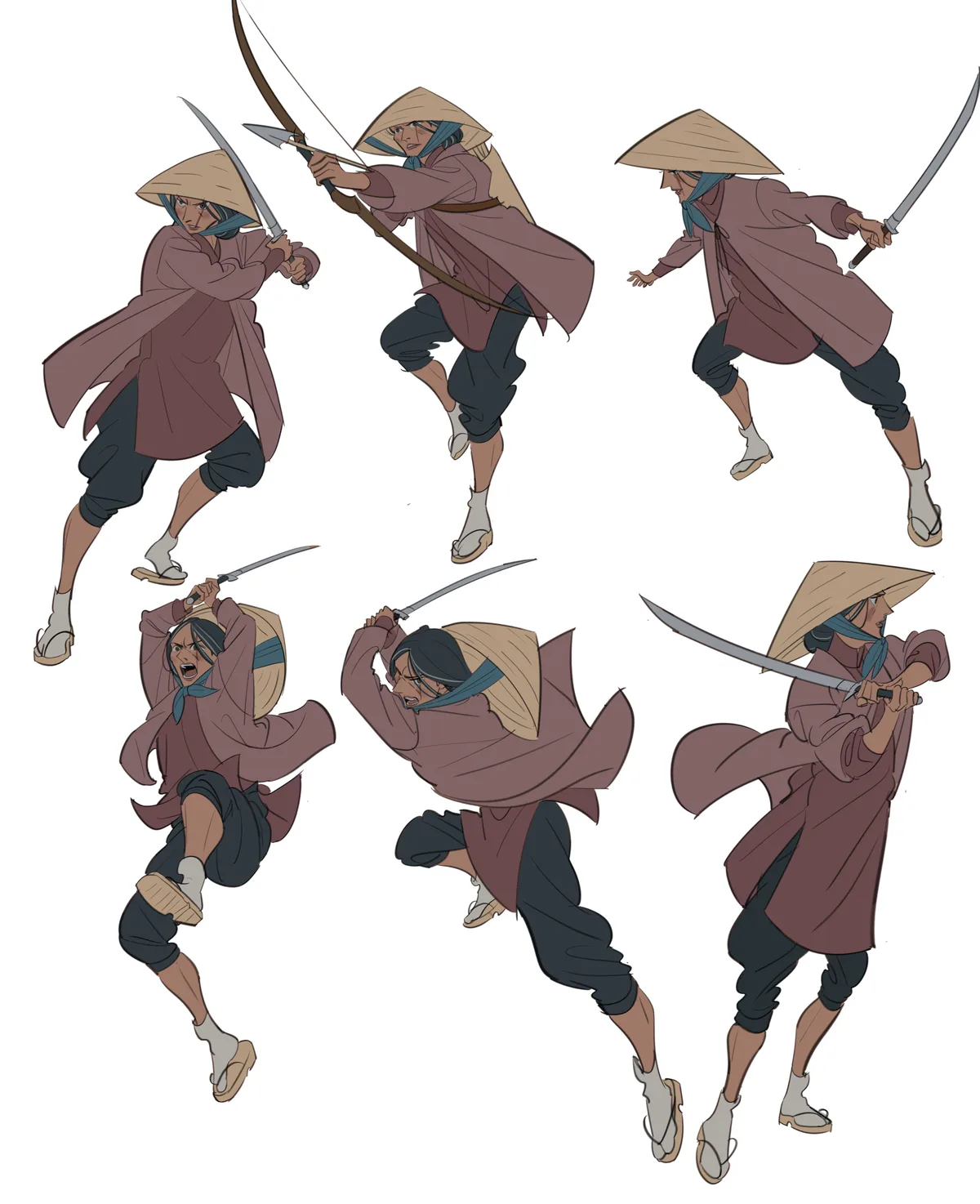 Anh Pose Studies