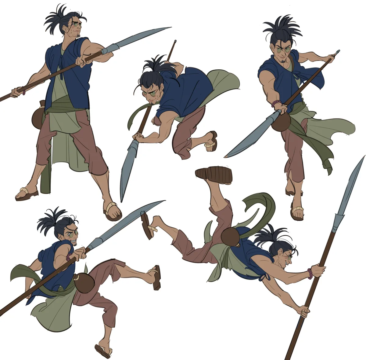 Ky Pose Studies