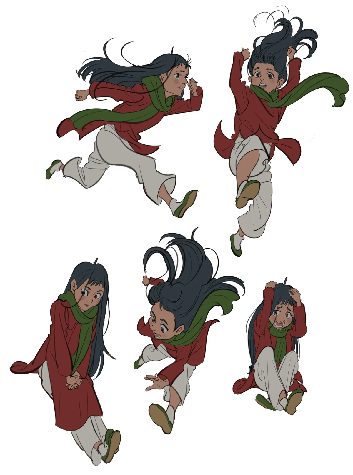 Hoa Pose Studies