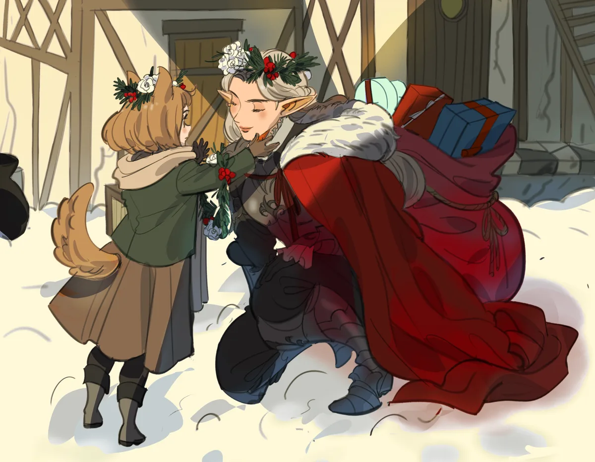 The Elf Brings Gifts
