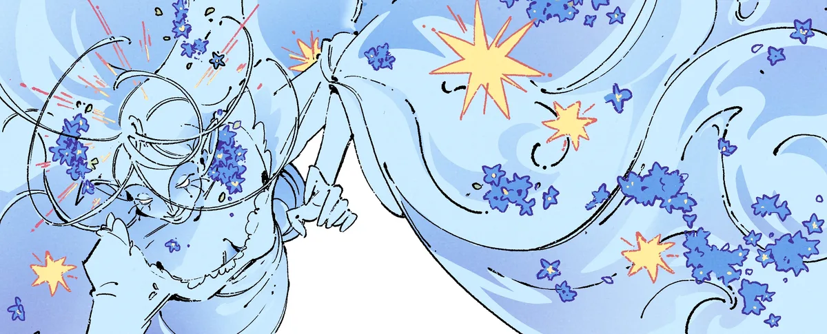 Forget-Me-Not Horizontal Banner