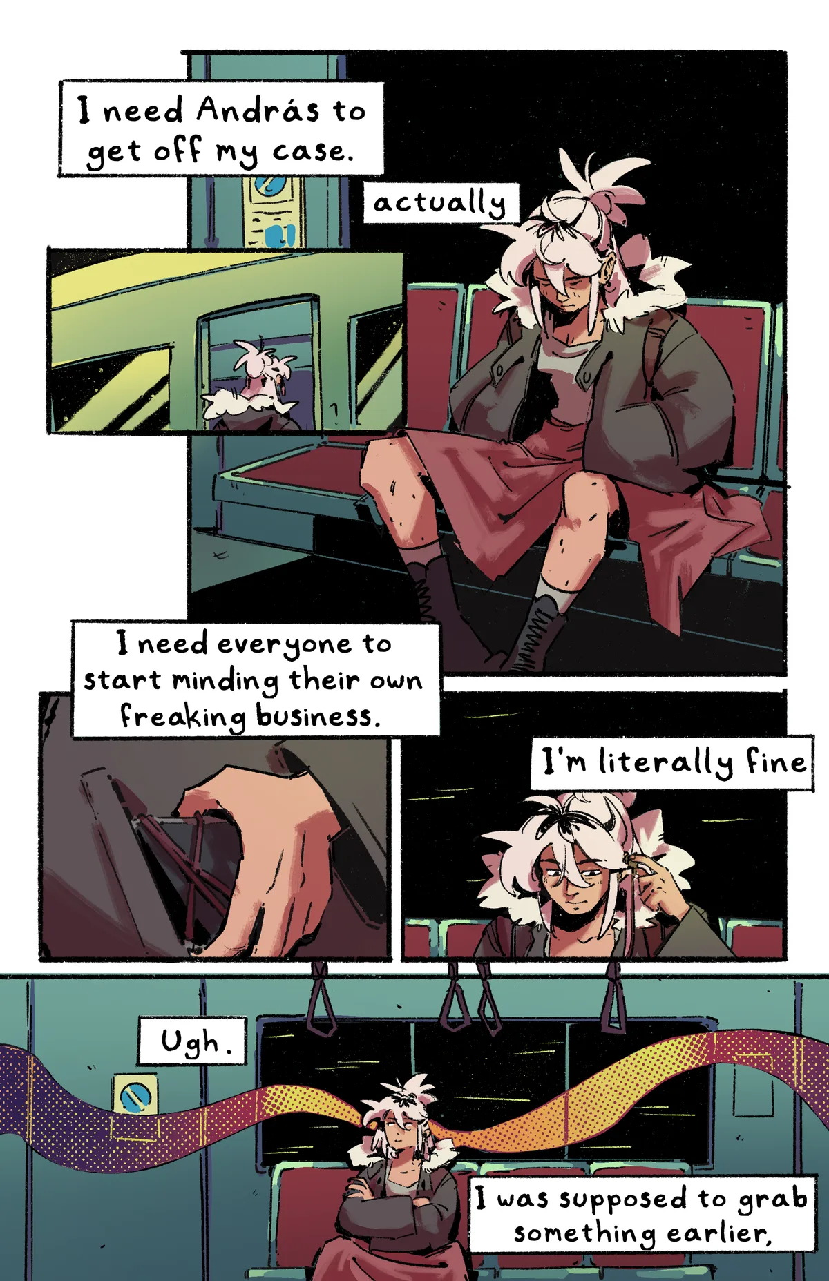 Sample Colored Comic Page 1