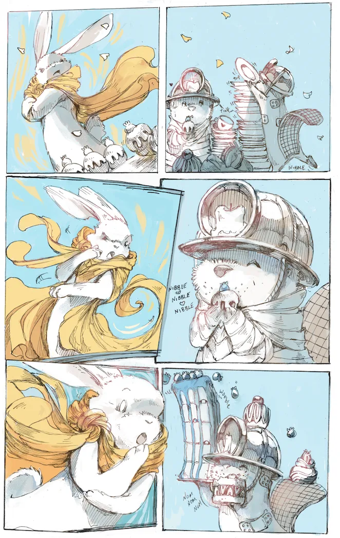 Fight Bunny funny animal conversation