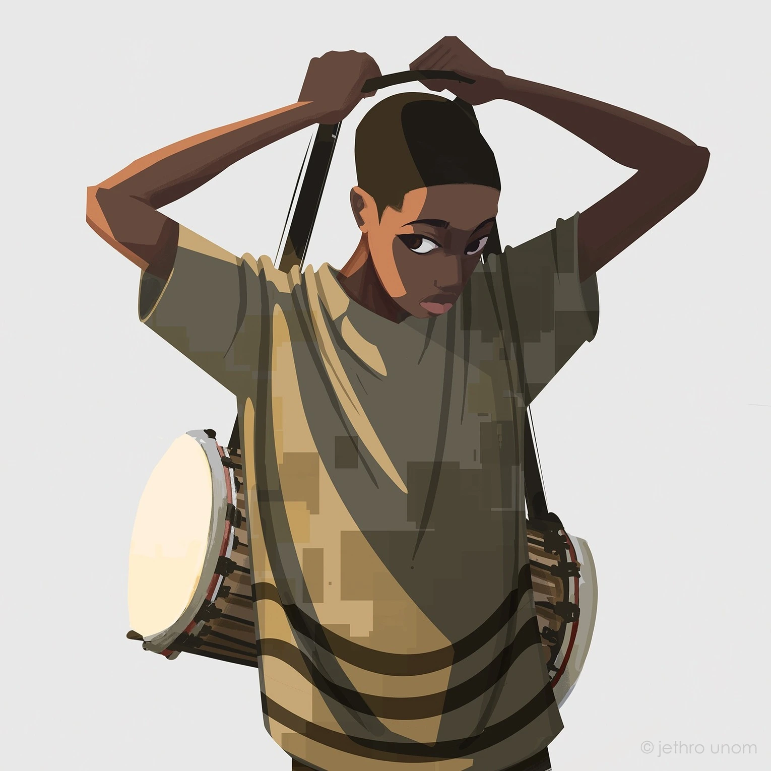 Artwork by Jethro Unom