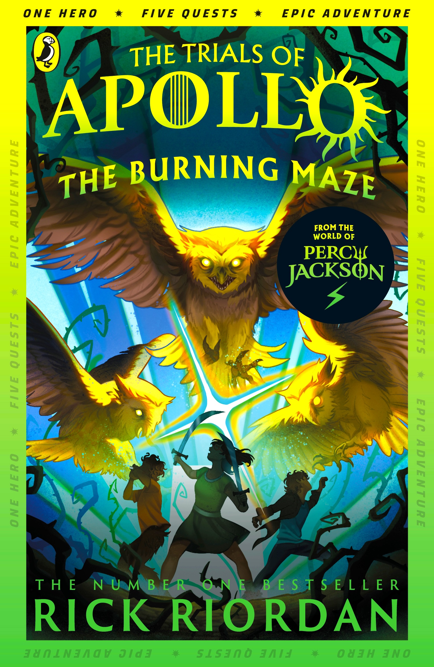 The Trials Of Apollo : The Burning Maze
