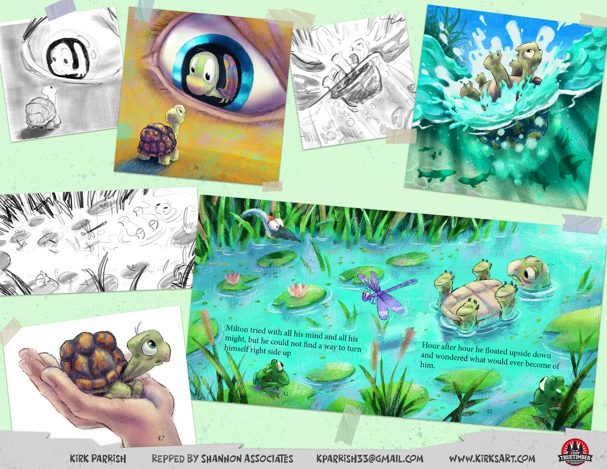 Out Of His Shell - Production Process 02