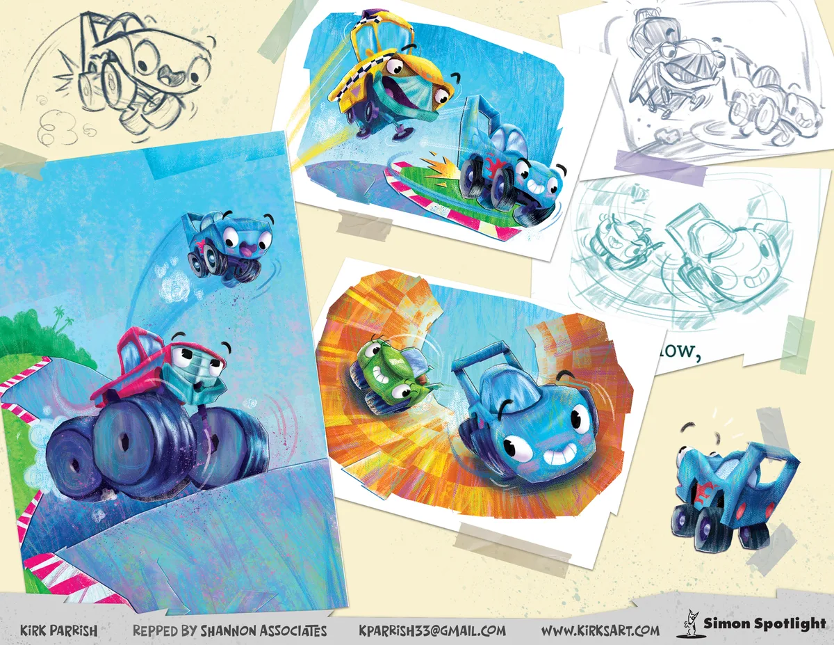 Zoom! Zoom! – Production Process 01