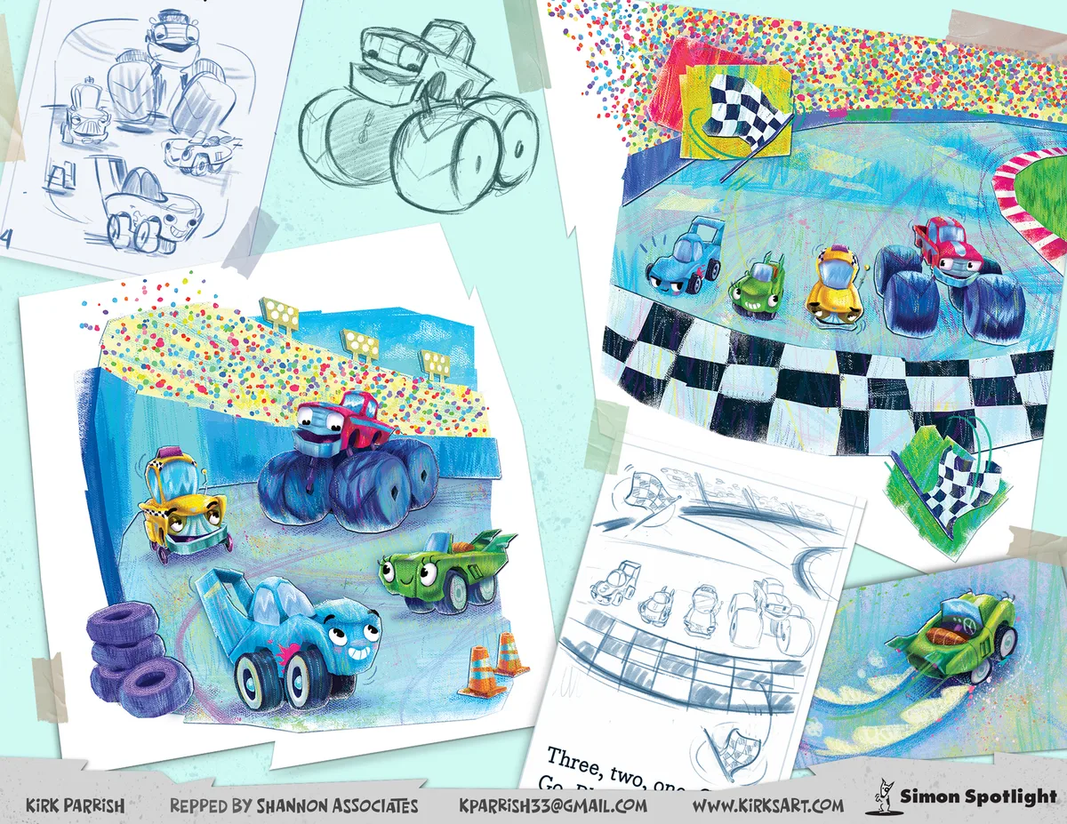Zoom! Zoom! – Production Process 02