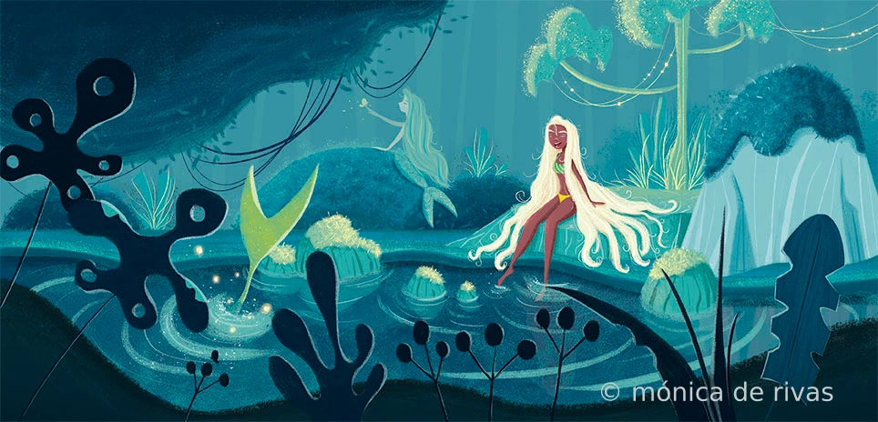 Artwork by Mónica de Rivas