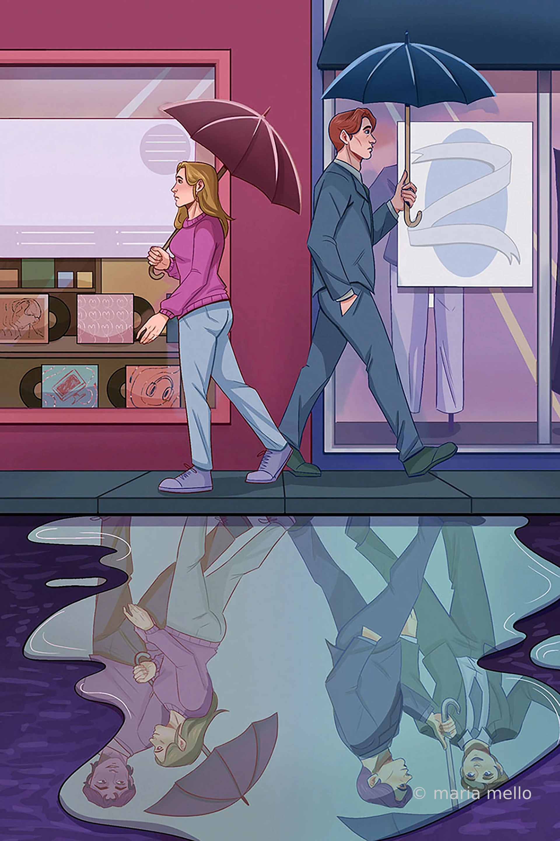 Artwork by Maria Mello