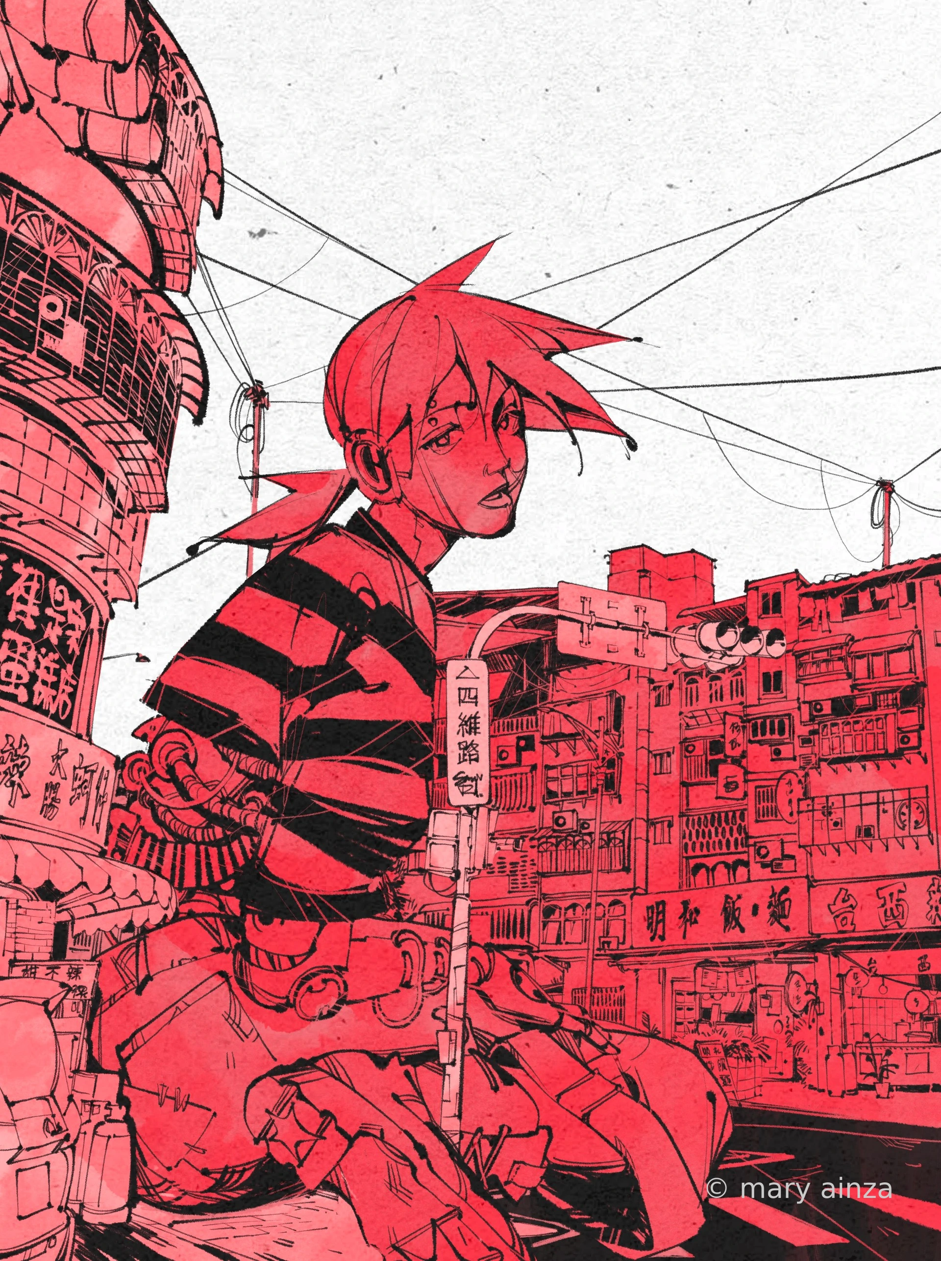 Artwork by Mary Ainza