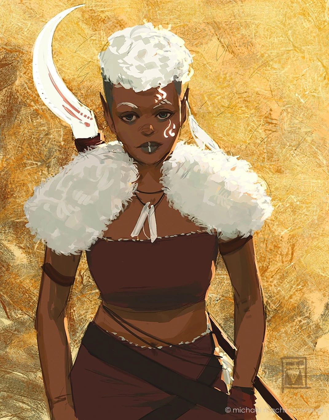Artwork by Michael Machira Mwangi