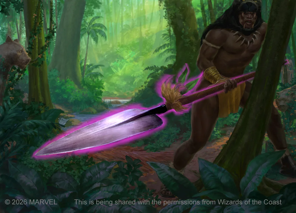 Spear of Bashenga (Magic the Gathering x Marvel)