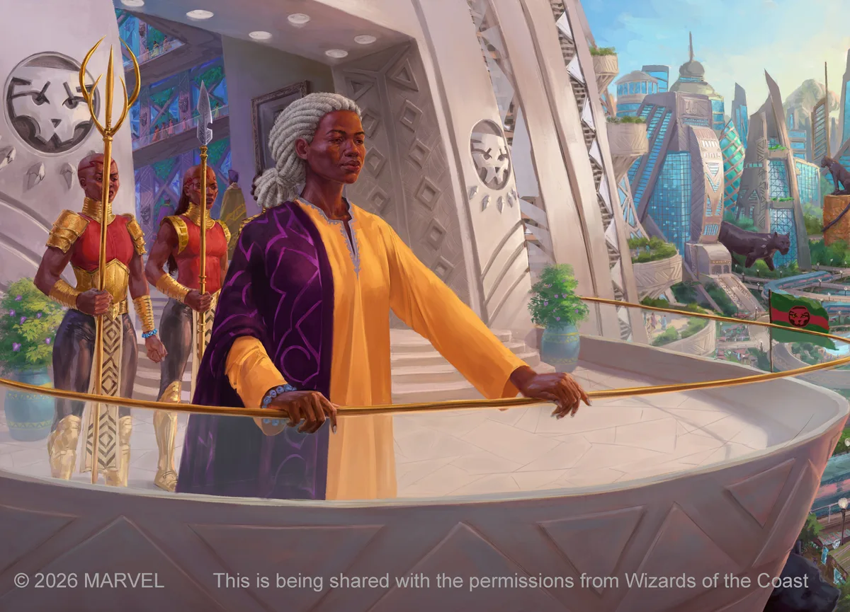 Queen Mother Ramonda (Magic the Gathering x Marvel)