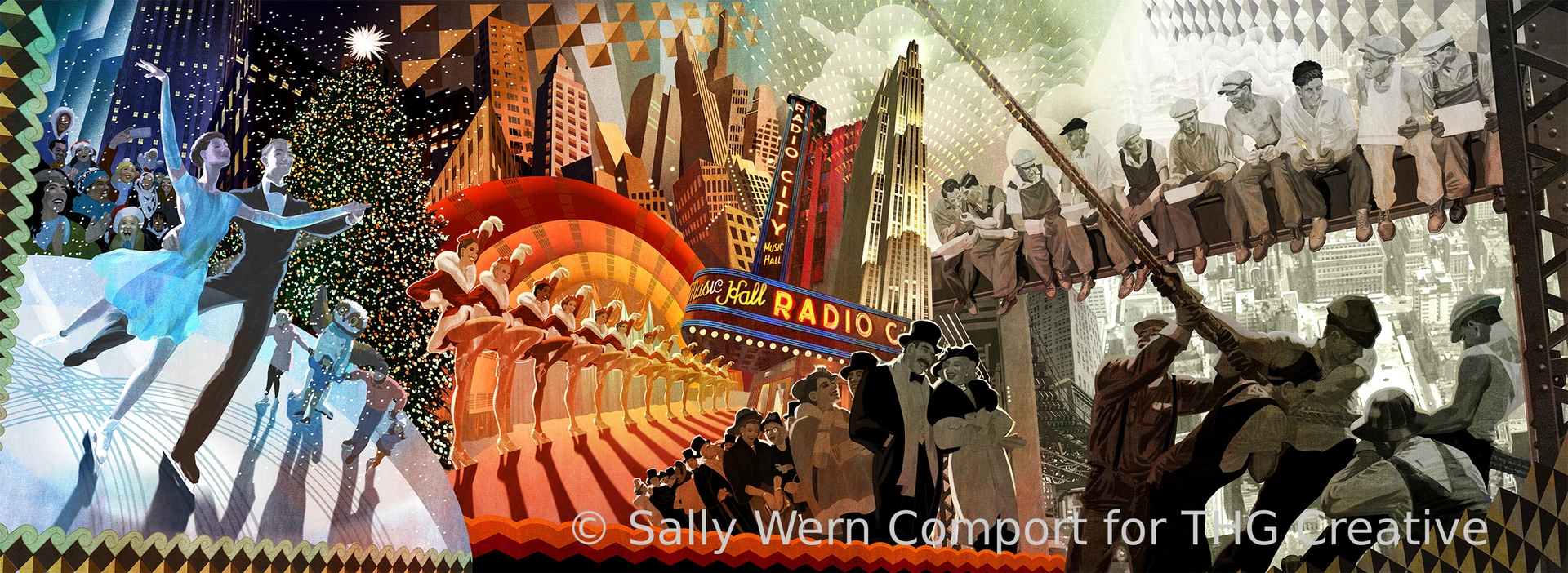 Artwork by Sally Wern Comport