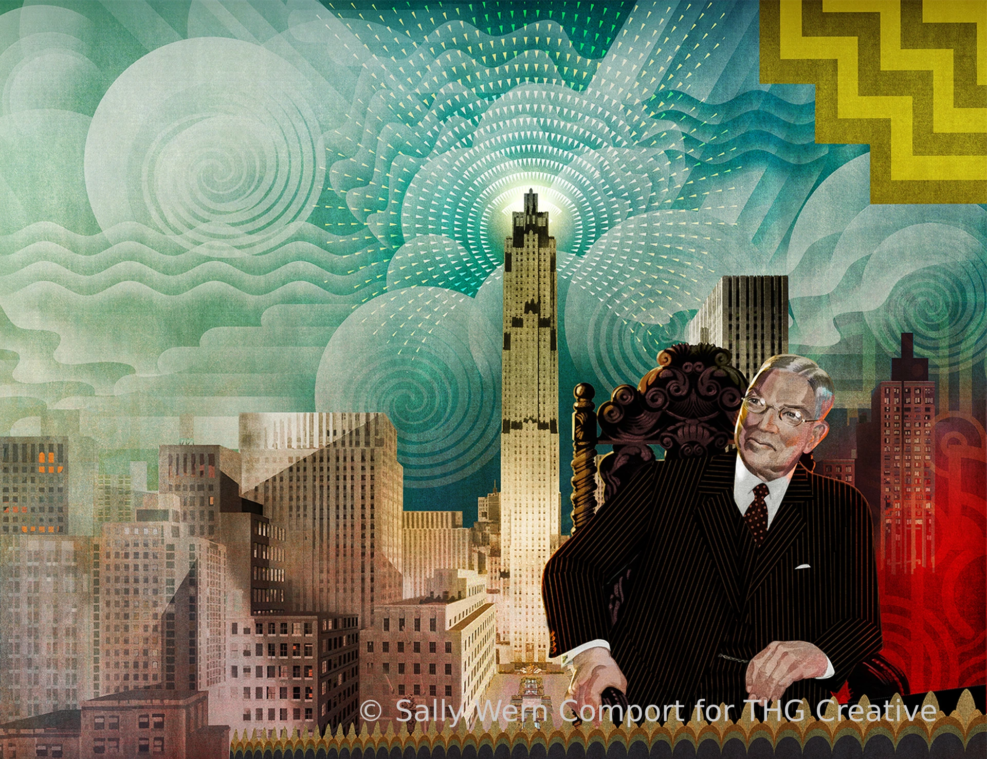 Artwork by Sally Wern Comport