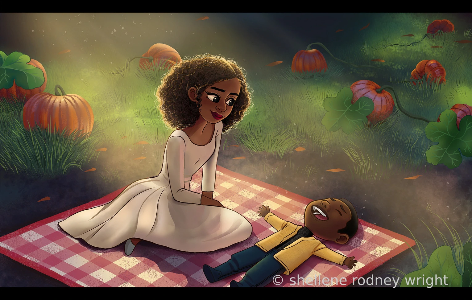 Artwork by Shellene Rodney Wright