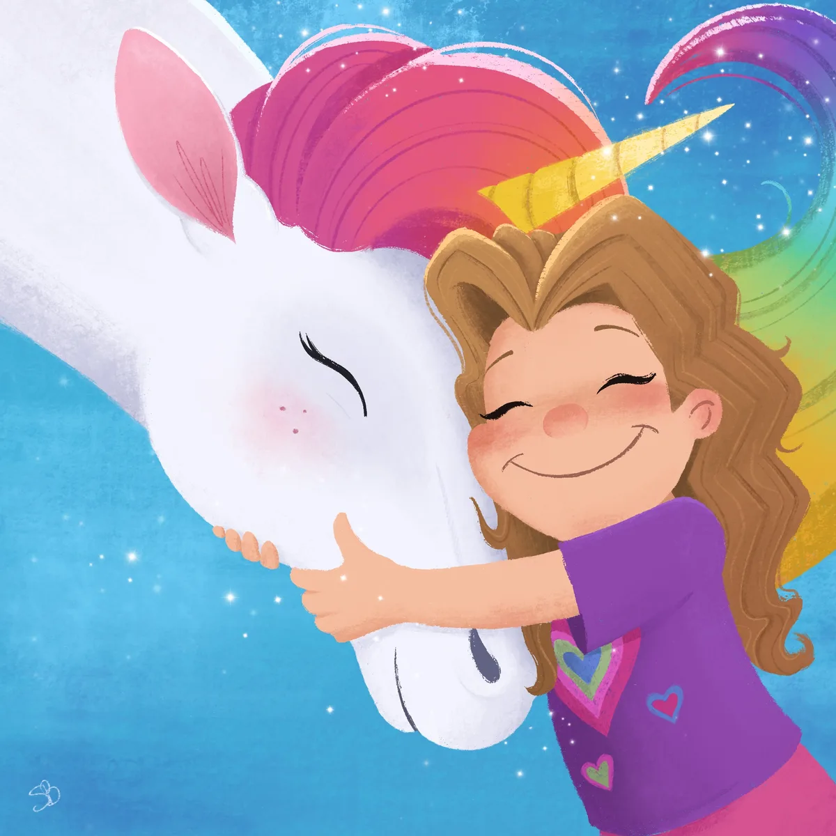 A Girl and Her Unicorn