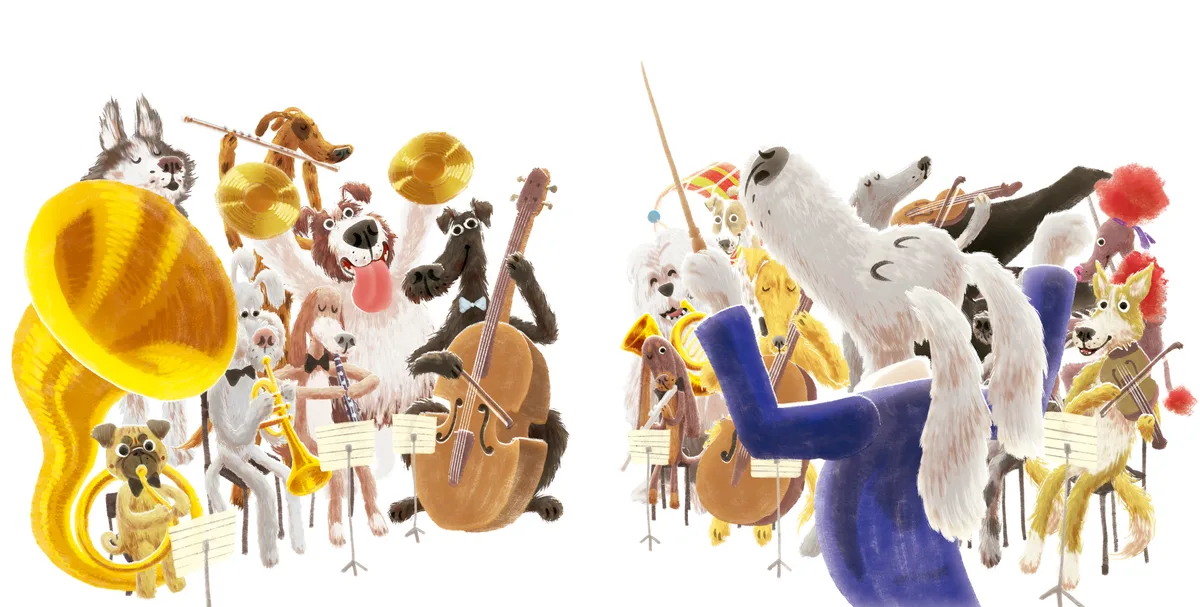 Pippa Goes to the Orchestra - Spread
