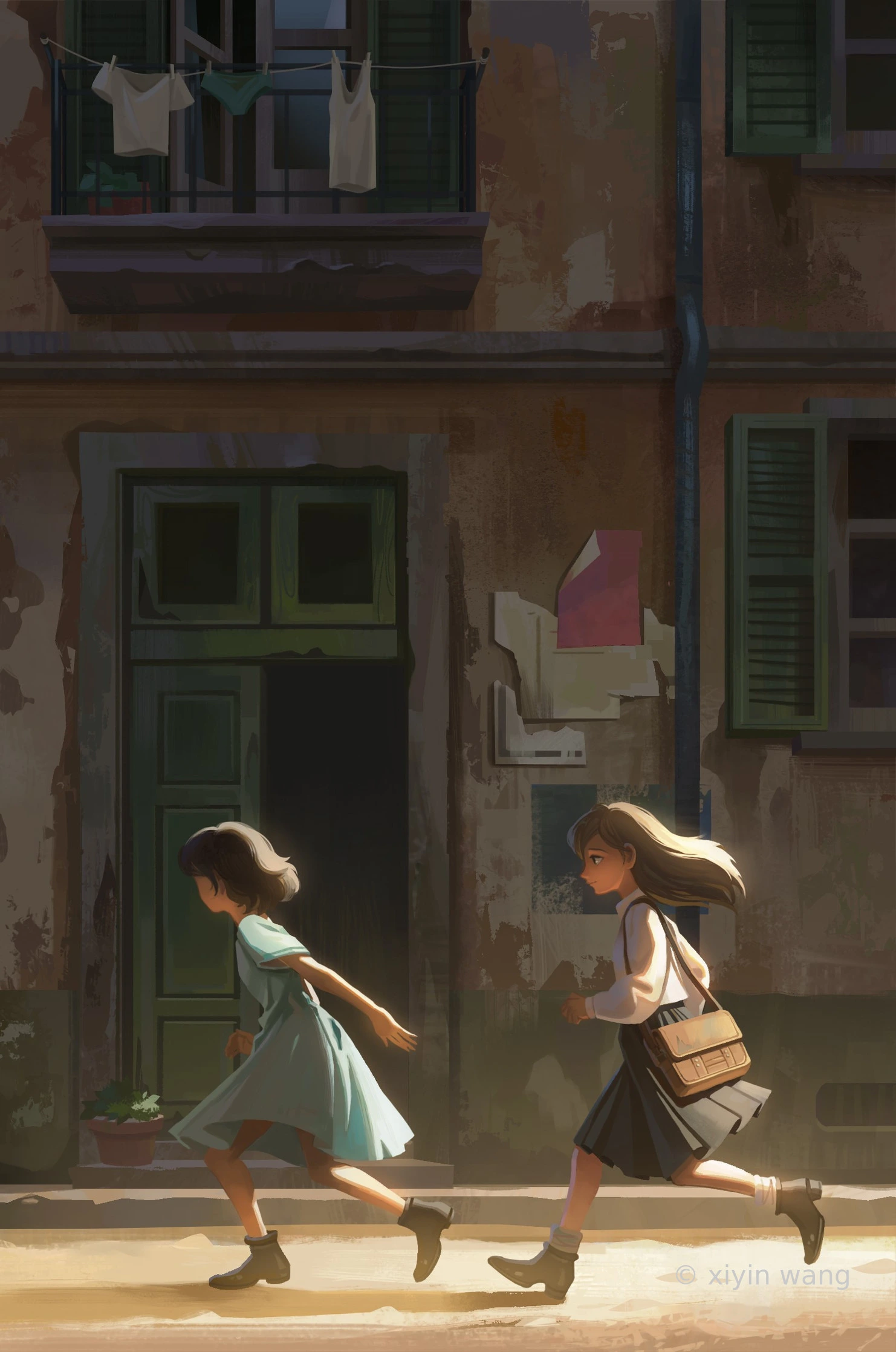 Artwork by Xiyin Wang