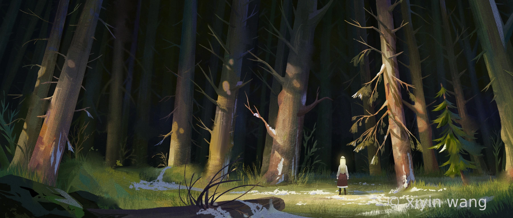 Artwork by Xiyin Wang